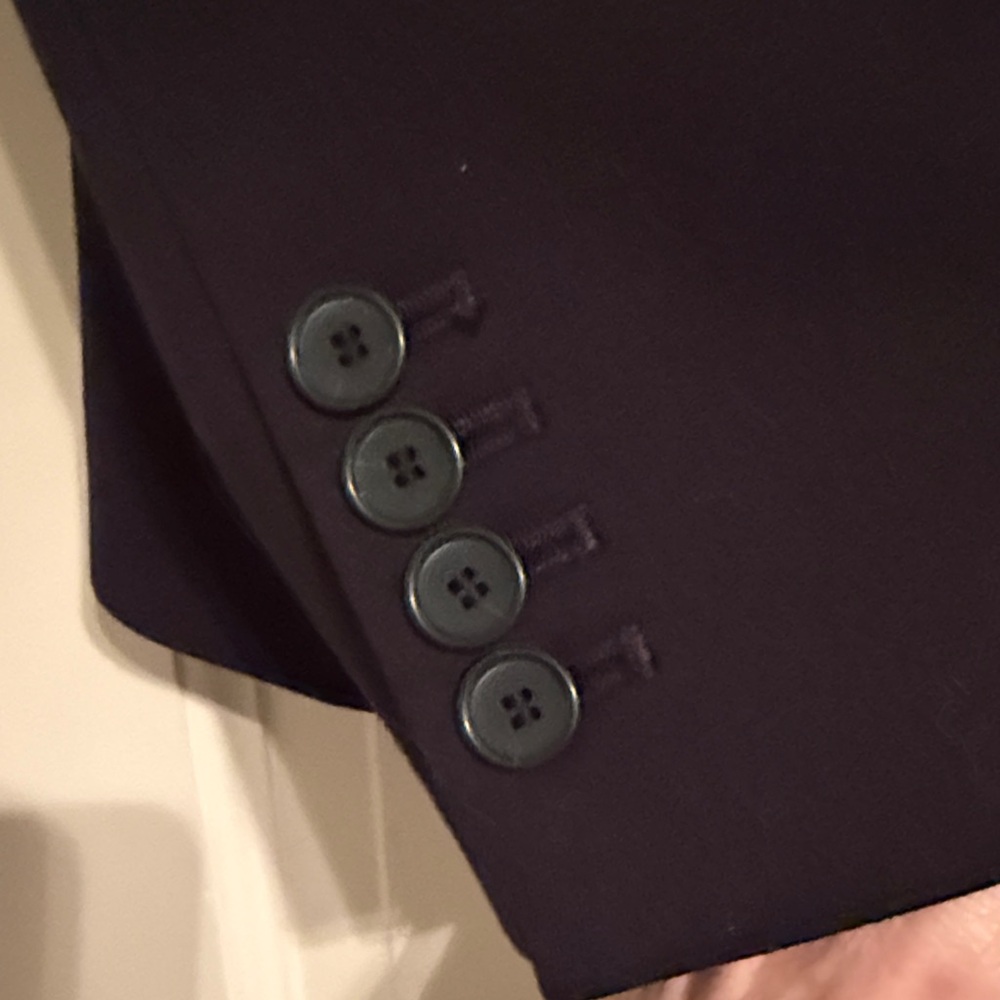 Ann Taylor black Tailored Single-Button Blazer - Picture 3 of 3